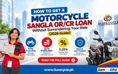 How to Get a Motorcycle Sangla OR/CR Loan Without Surrendering Your Ride (2026 Guide)
